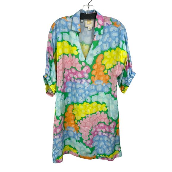 Colorful Patterned Dress - Picture 1 of 4